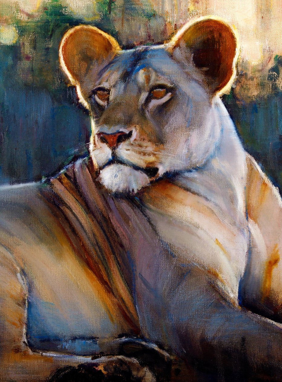 Chyulu Dawn (szczegół), 2021 autorstwa Mark Adlington