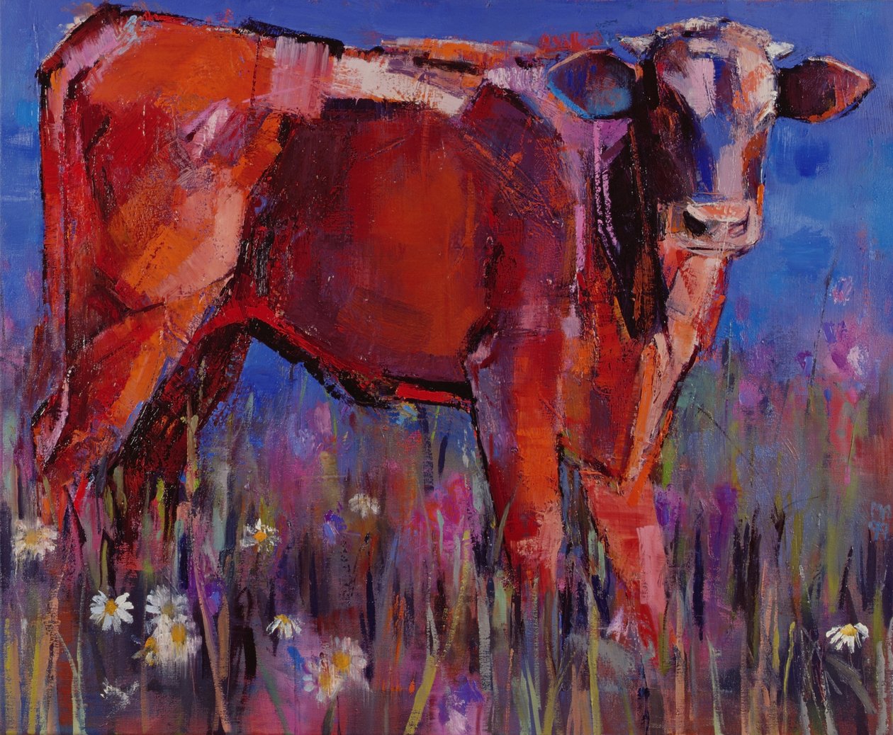 Red Calf, Cazalla de la Sierra, 1999 autorstwa Mark Adlington