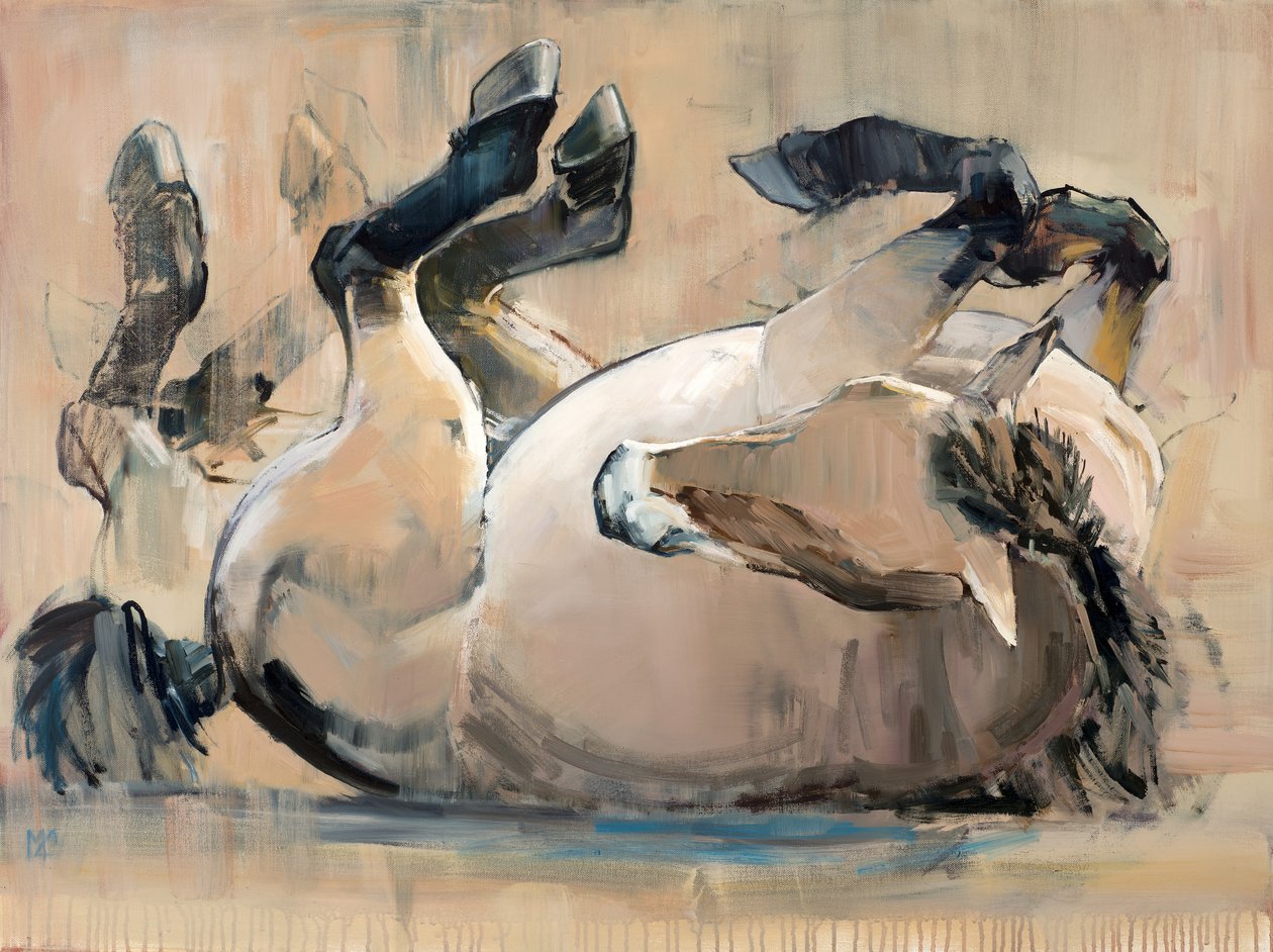 Roll, (Przewalski), 2014, autorstwa Mark Adlington
