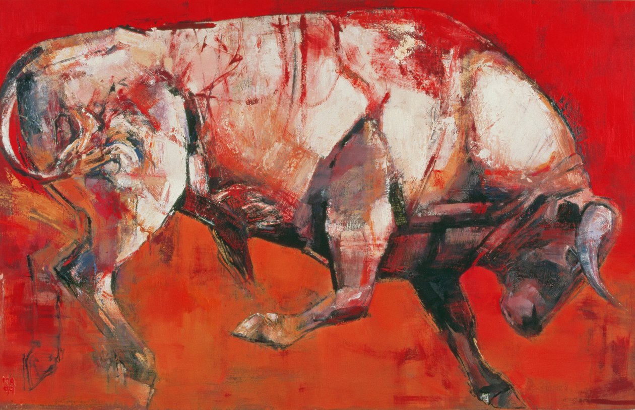Biały Byk, 1999 autorstwa Mark Adlington