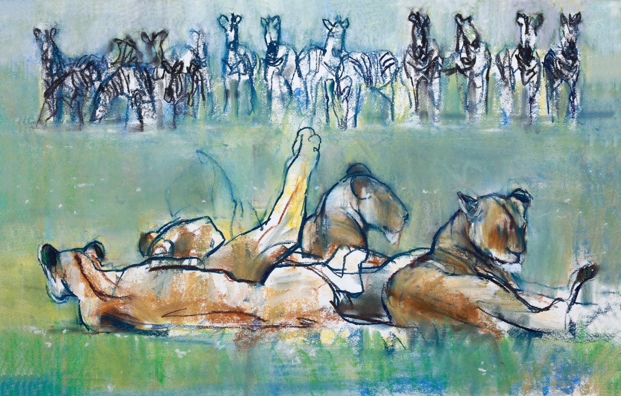 Linia Zebry, 2019 autorstwa Mark Adlington