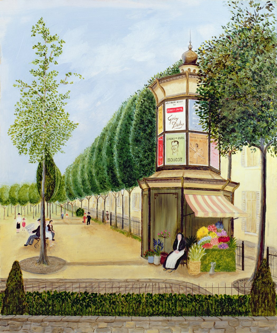 Place de Clichy, Paryż autorstwa Mark Baring