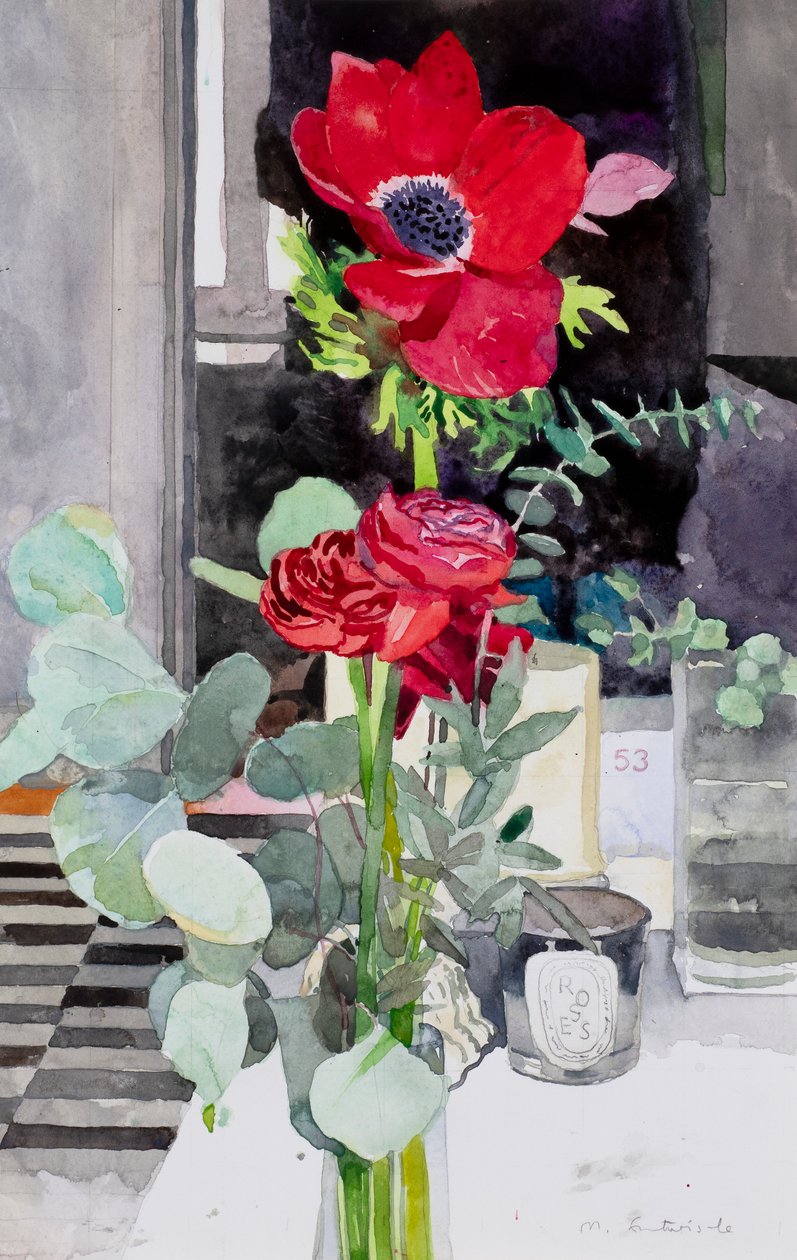 Maki (akwarela) autorstwa Mark Entwisle