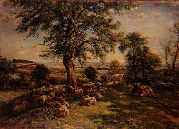 Hill i Dale, ok.1900 autorstwa Mark Fisher