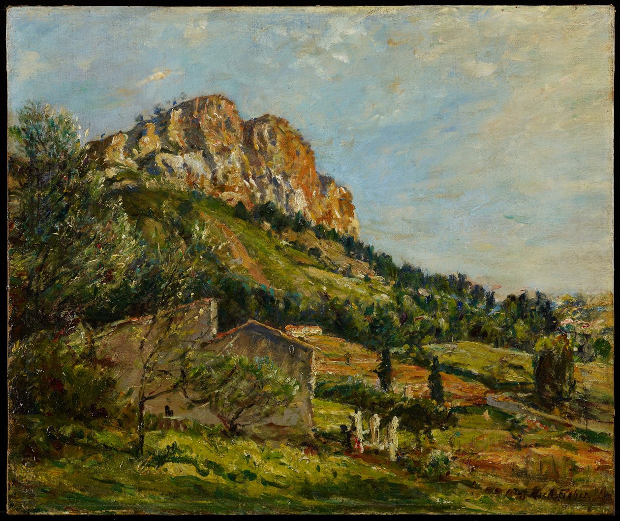 Góra Canaille, Cassis, 1923 autorstwa Mark Fisher