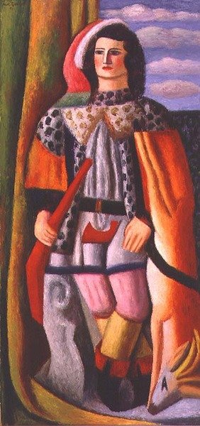 Duża stojąca figura autorstwa Mark Gertler