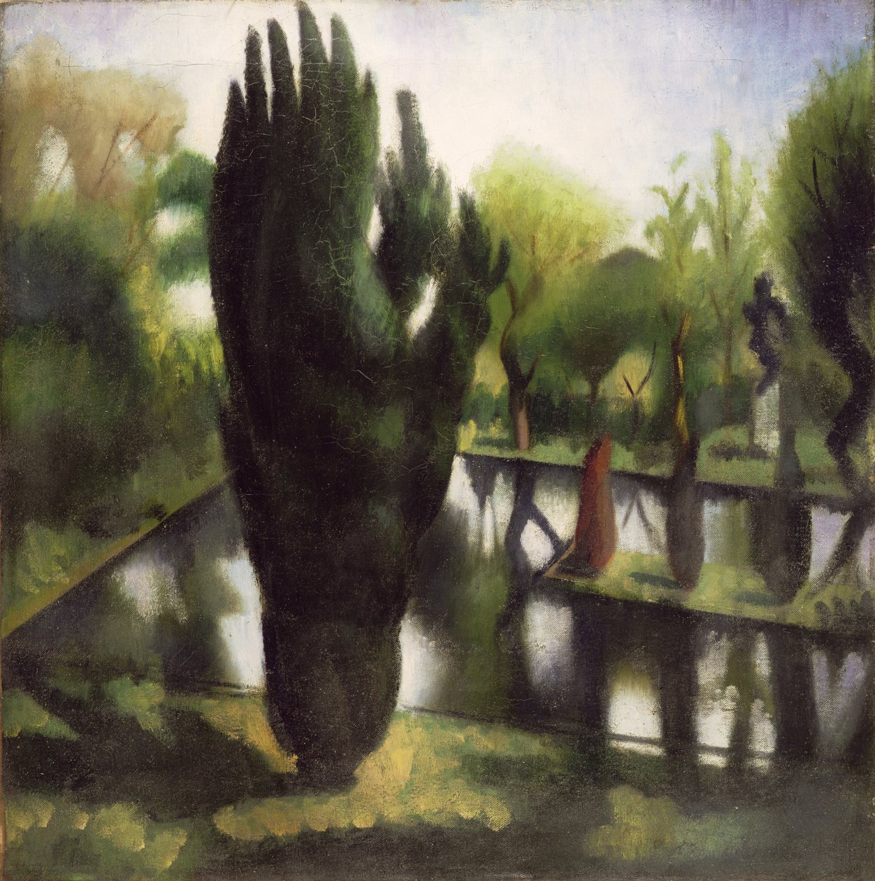 Staw w Garsington autorstwa Mark Gertler