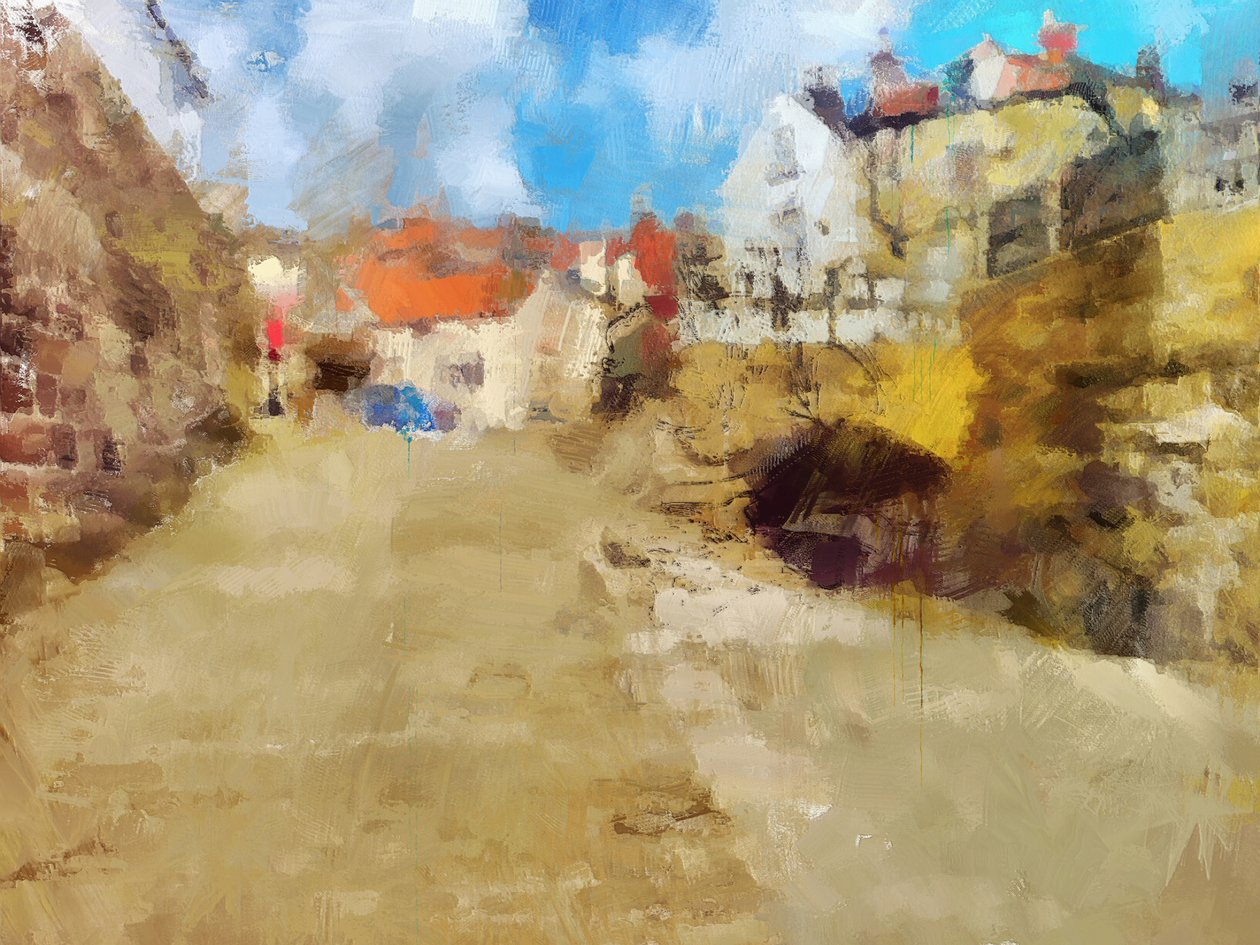 robin hoods bay yorkshire autorstwa Mark Gordon