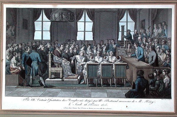 Papież Pius VII z wizytą w l