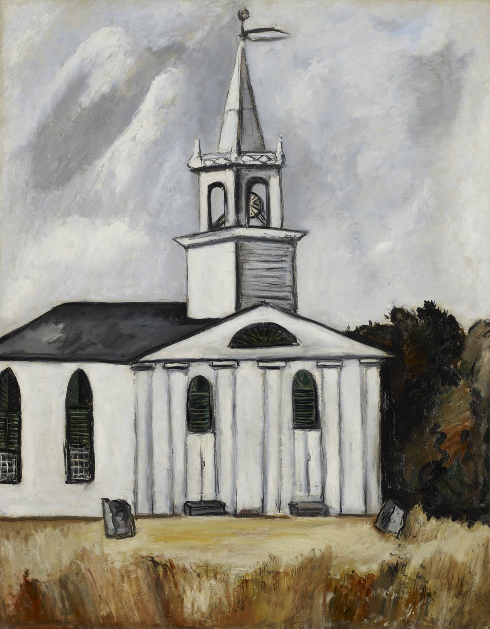 Kościół na czele nr 2 autorstwa Marsden Hartley