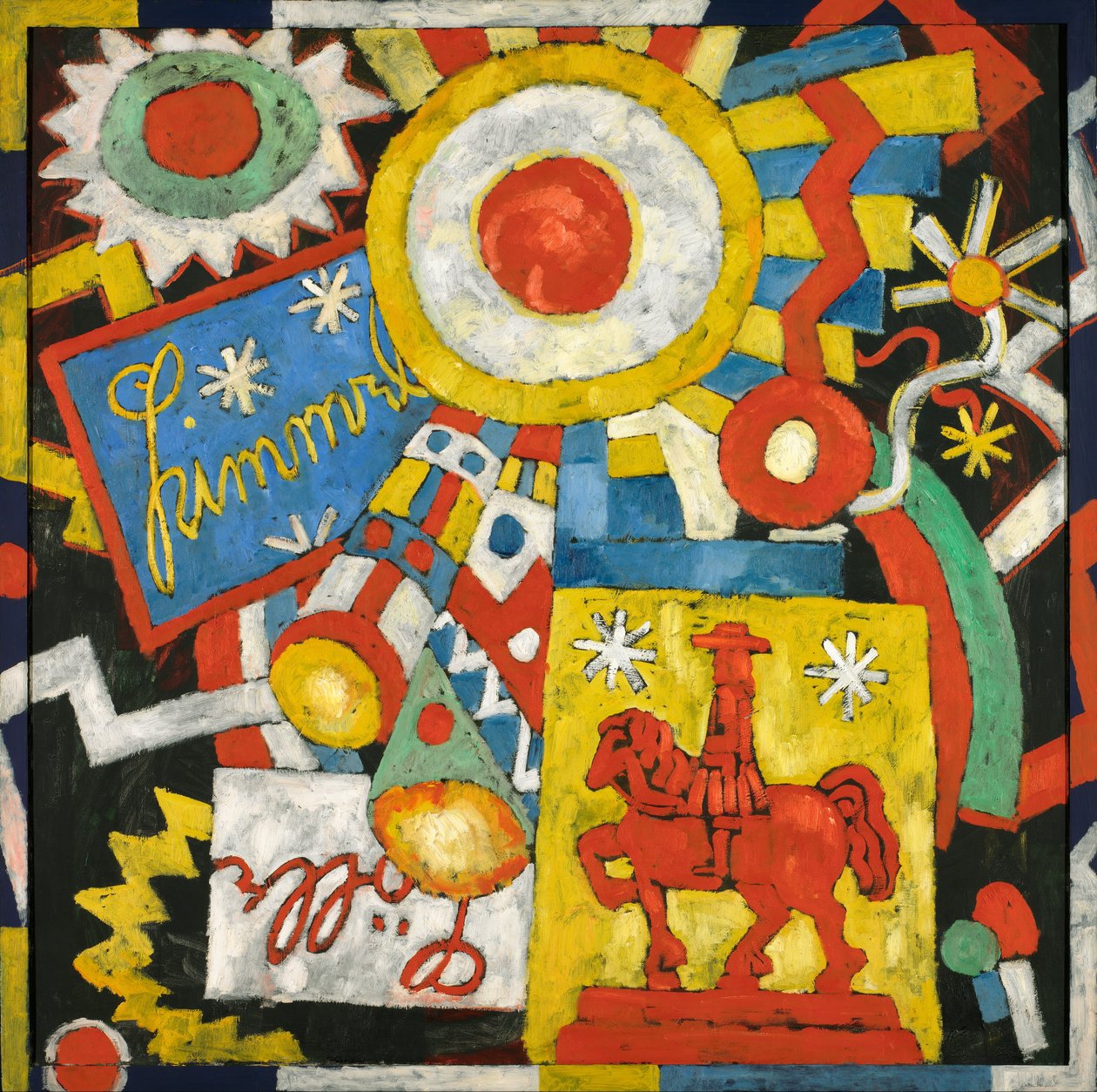 niebo autorstwa Marsden Hartley