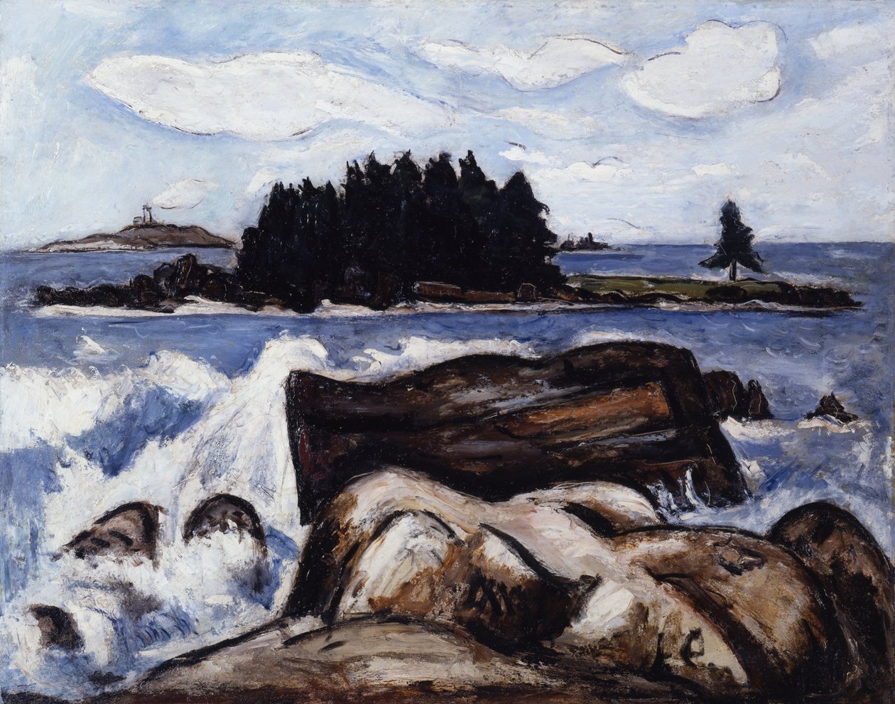 Wyspa Jotham autorstwa Marsden Hartley