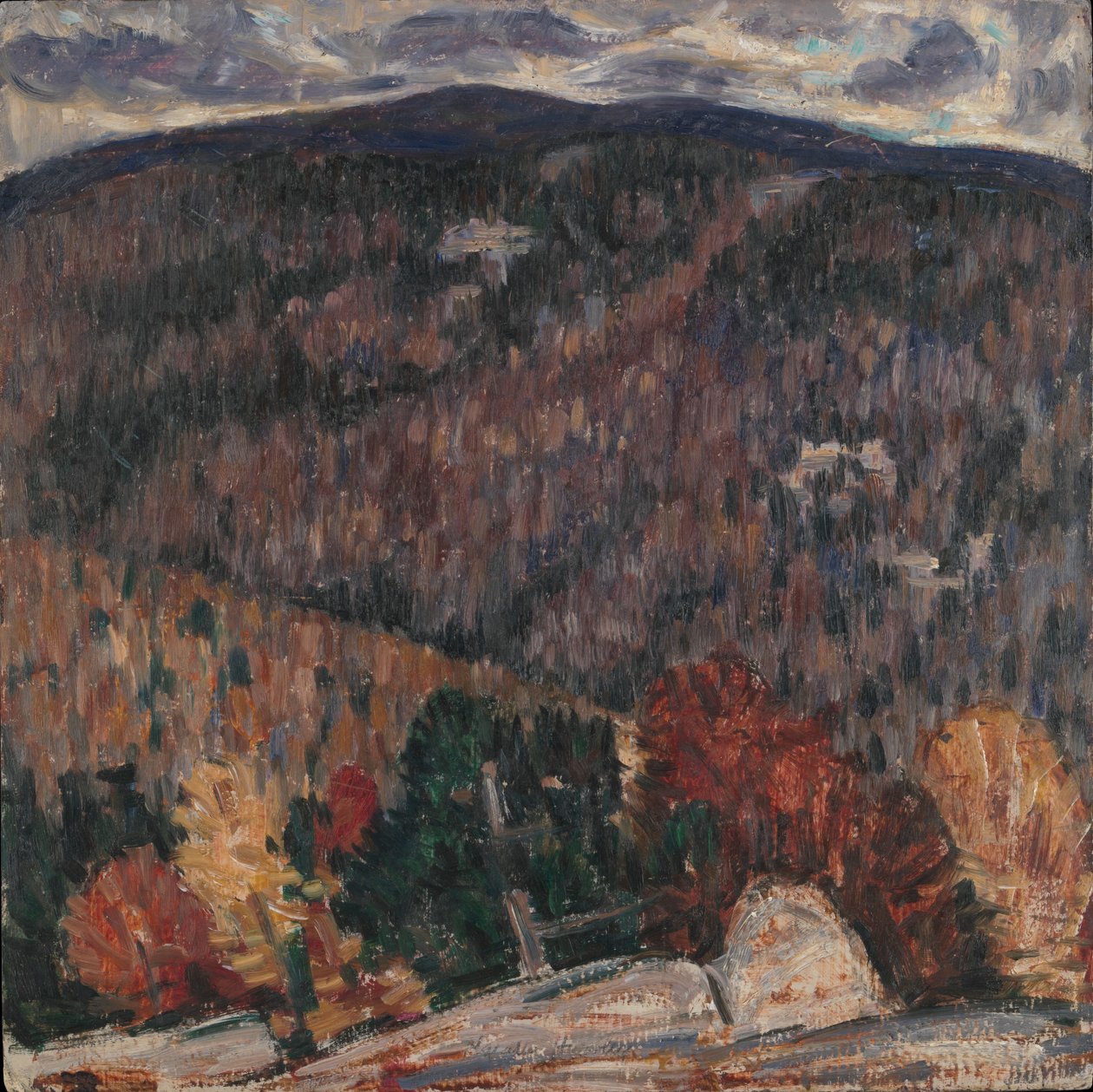 Krajobraz nr 25, ok.1908-9 autorstwa Marsden Hartley