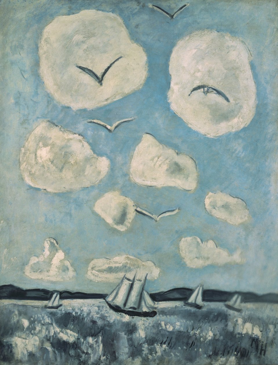 Ptaki Bagaduce autorstwa Marsden Hartley
