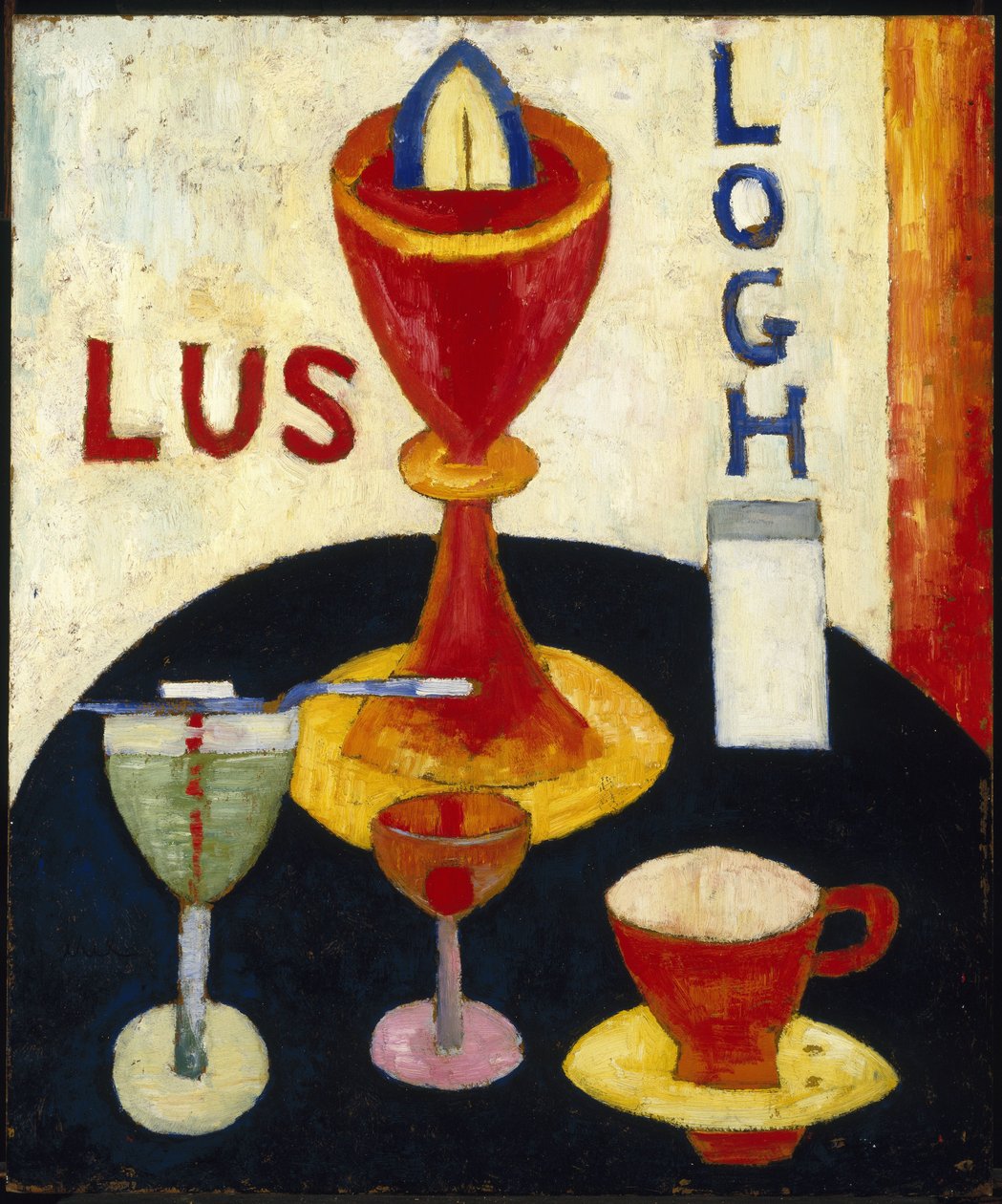 Attraktive Getränke autorstwa Marsden Hartley