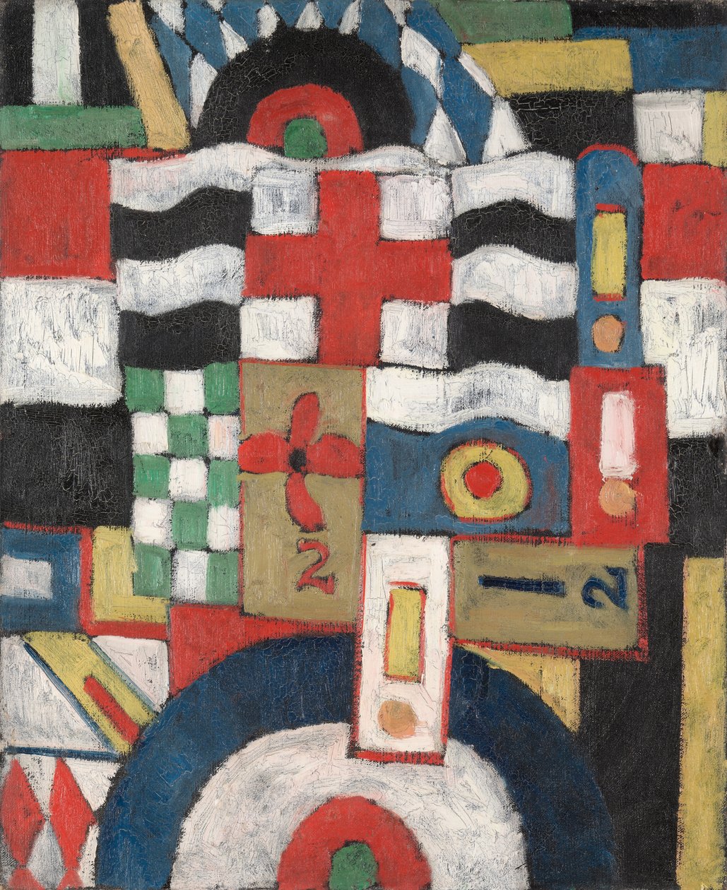 Wojskowy, 1914-1915 autorstwa Marsden Hartley