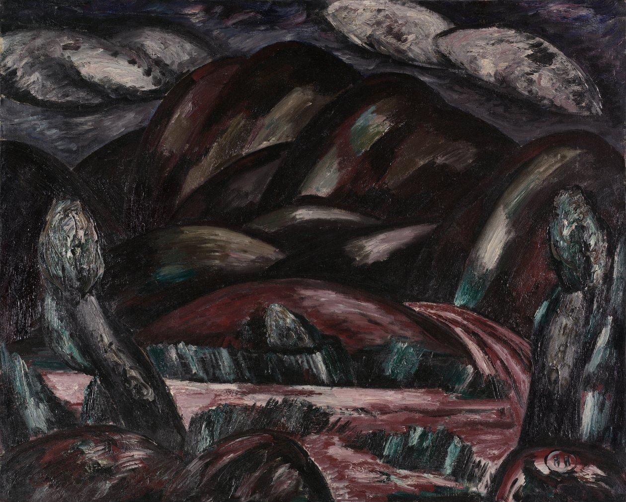 Wspomnienie z Nowego Meksyku, ok. 1923 r autorstwa Marsden Hartley