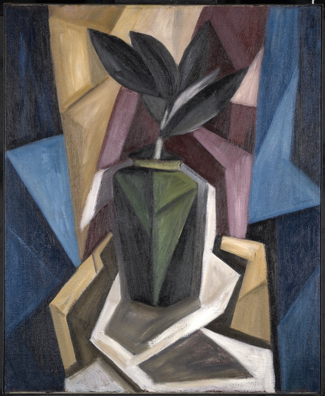 Zakład Gumowy, 1920 autorstwa Marsden Hartley