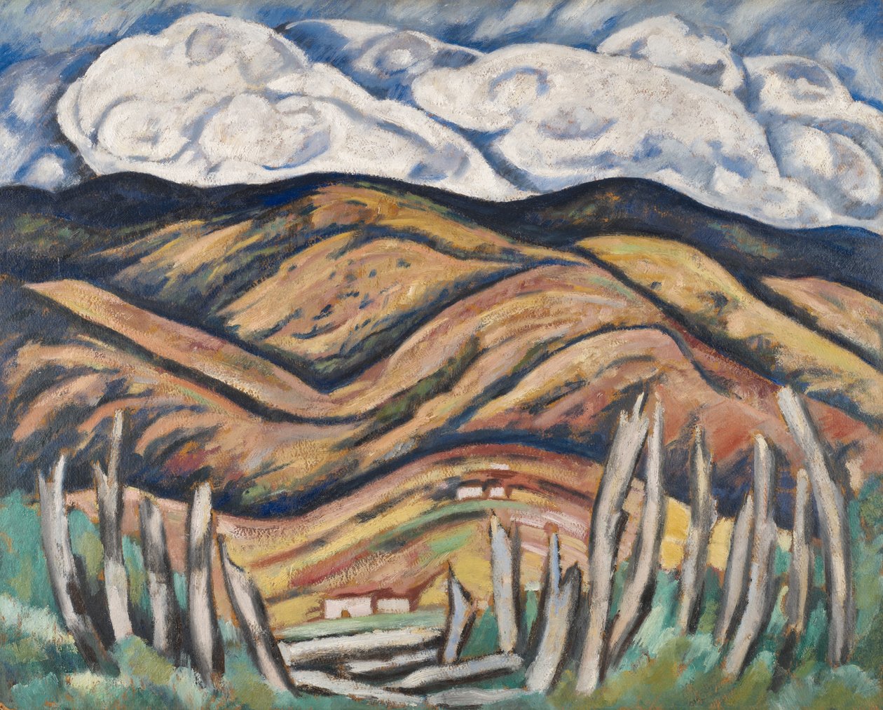 Ostatnia Nowa Anglia - początek Nowego Meksyku autorstwa Marsden Hartley