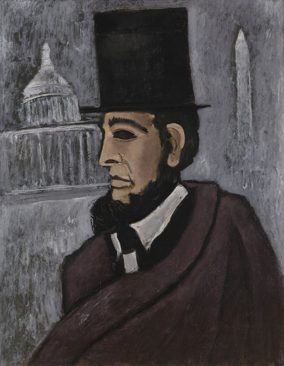 Znużeni Prawdą, 1940 (olej na tablicy akademii) autorstwa Marsden Hartley