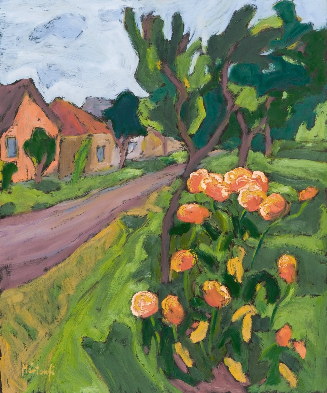Róże sąsiadów, 2008 autorstwa Marta Martonfi Benke