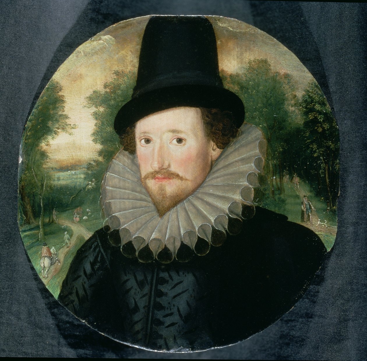 Portret mężczyzny w kapeluszu autorstwa Marten Valckenborch  the van Elder