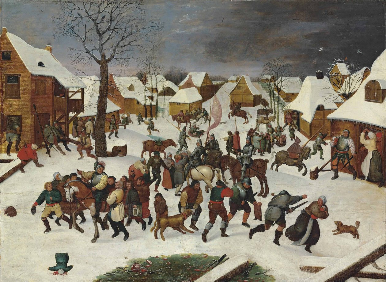 Masakra niewinnych autorstwa Marten van Cleve