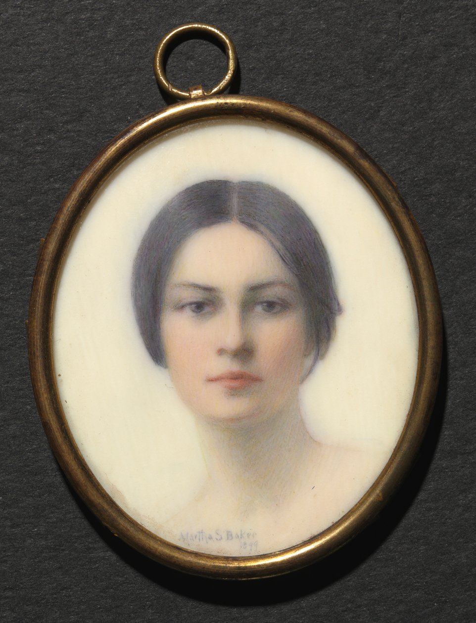 Student sztuki z Paryża, 1899. autorstwa Martha S. Baker
