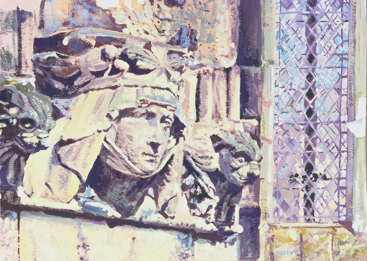 Erozja wspomnień, 1996 (gwasz) autorstwa Martin Decent