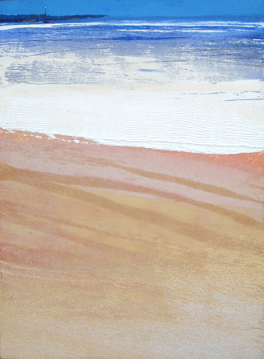 Późny wieczorny przypływ, 2015 autorstwa Martin Decent