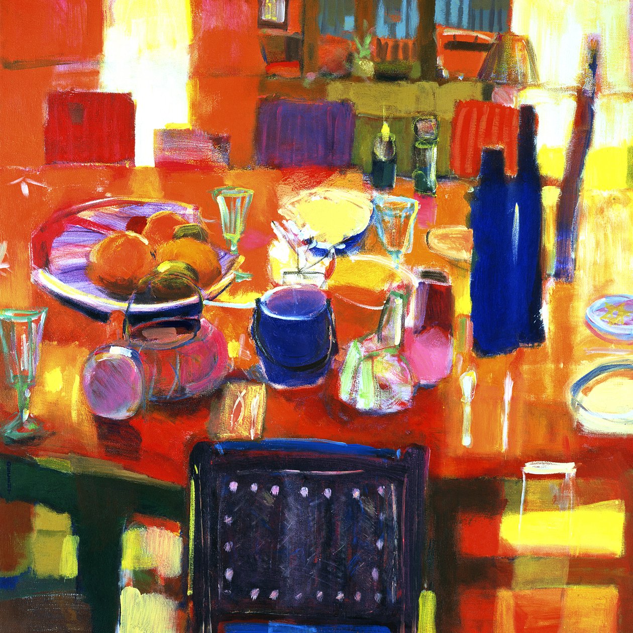 Coś prostego, 2000 (akryl na płótnie) autorstwa Martin Decent