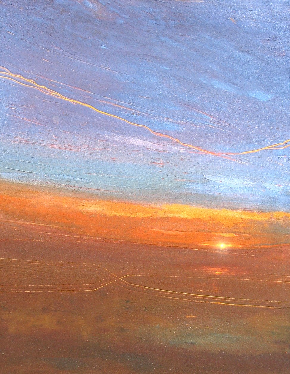Zachód słońca, 2007 autorstwa Martin Decent
