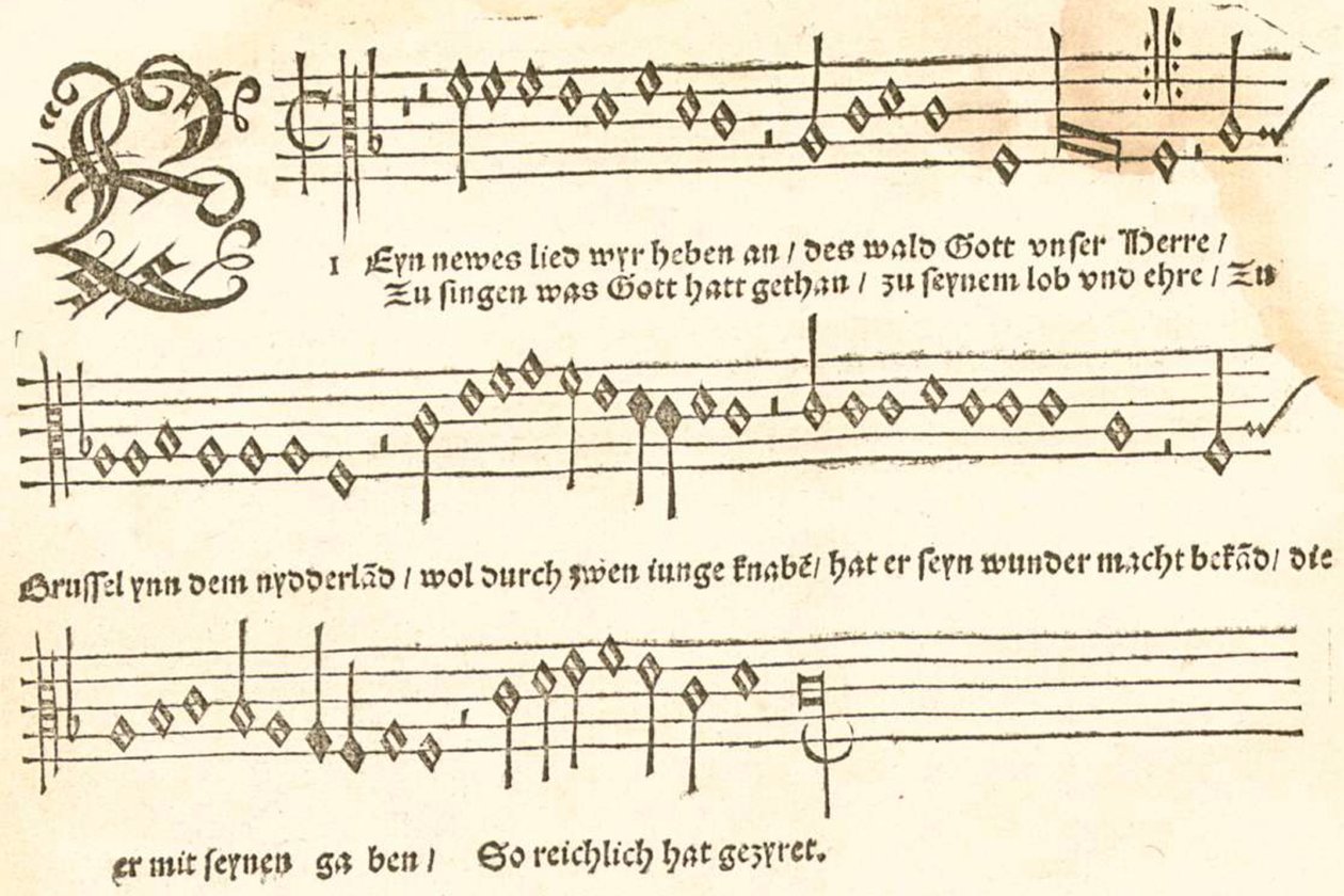Nowa piosenka, którą podnosimy autorstwa Martin Luther