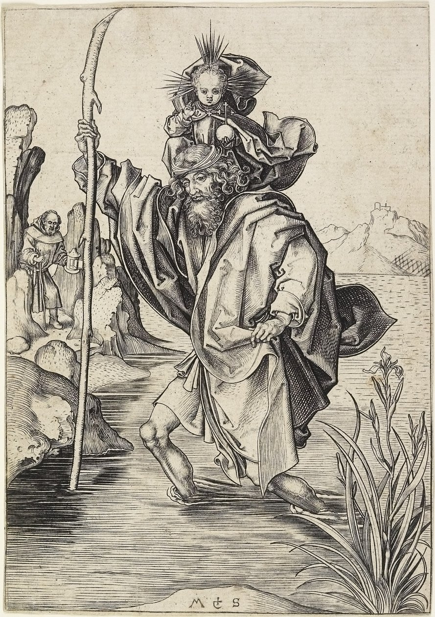 Św. 1475-1480 autorstwa Martin Schongauer
