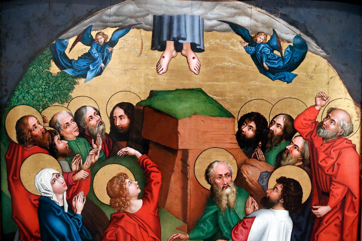 Święto Wniebowstąpienia Jezusa Chrystusa autorstwa Martin Schongauer