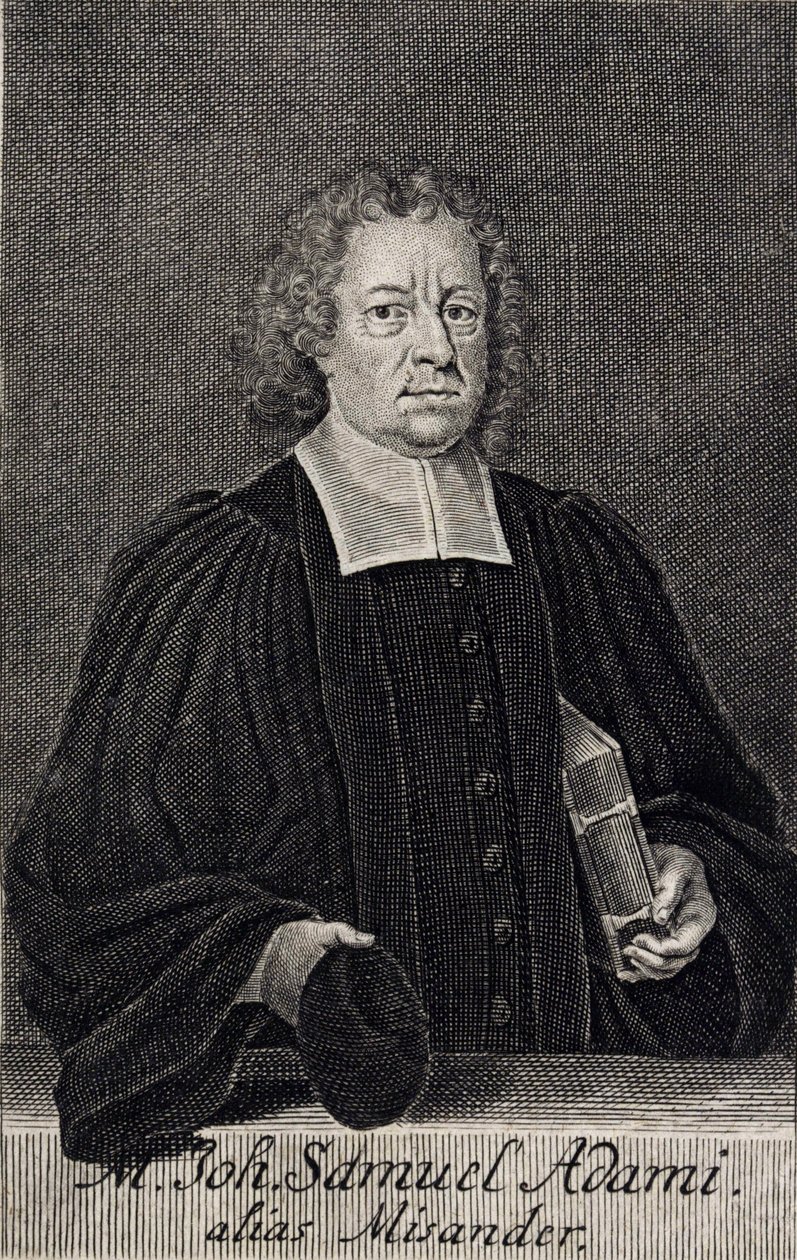Johann Samuel Adami autorstwa Martin Bernigeroth