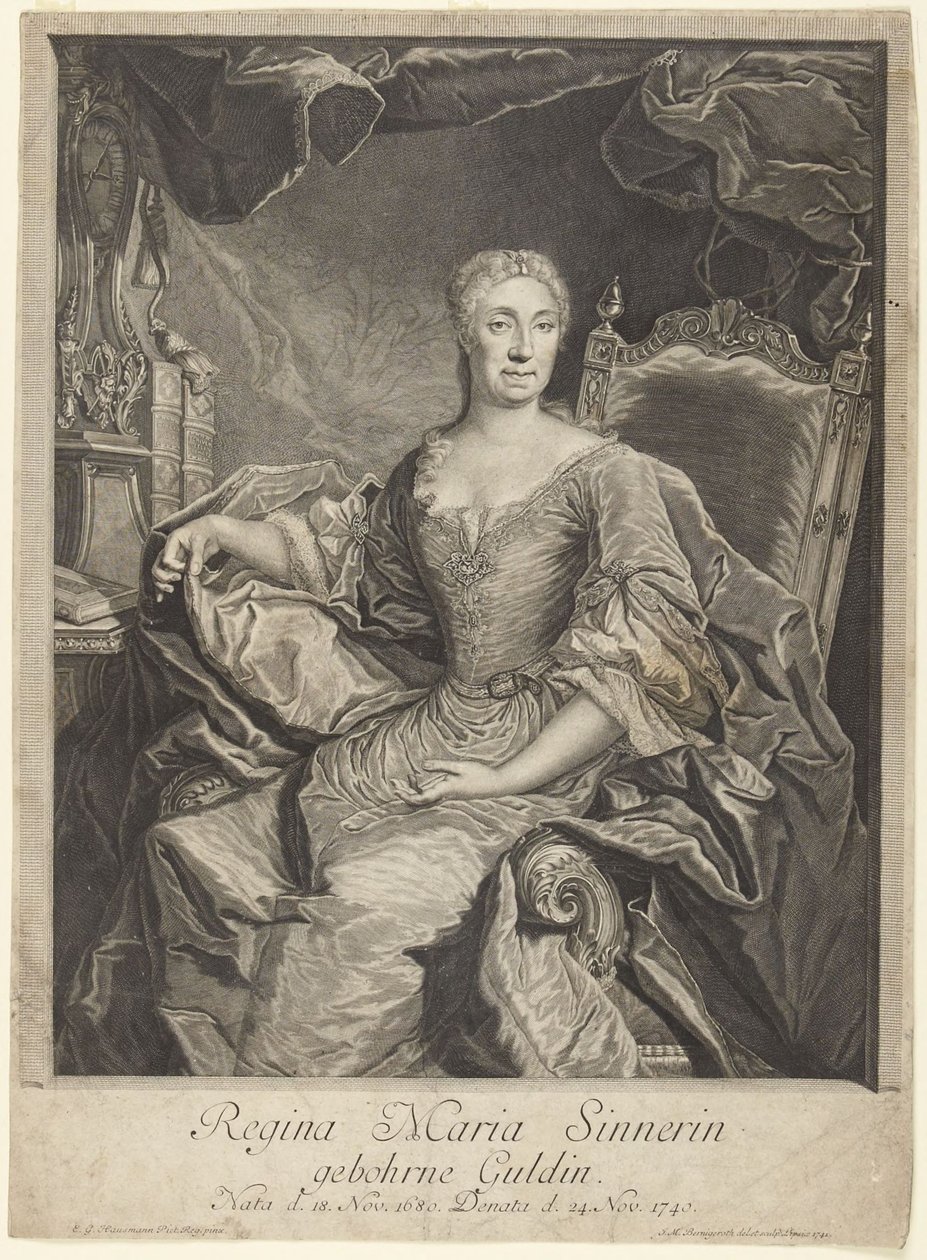 Regina Maria Sinnerin autorstwa Martin Bernigeroth