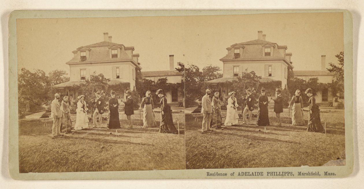 Miejsce zamieszkania Adelaide Phillipps, Marshfield, Mass. autorstwa Martin Chandler