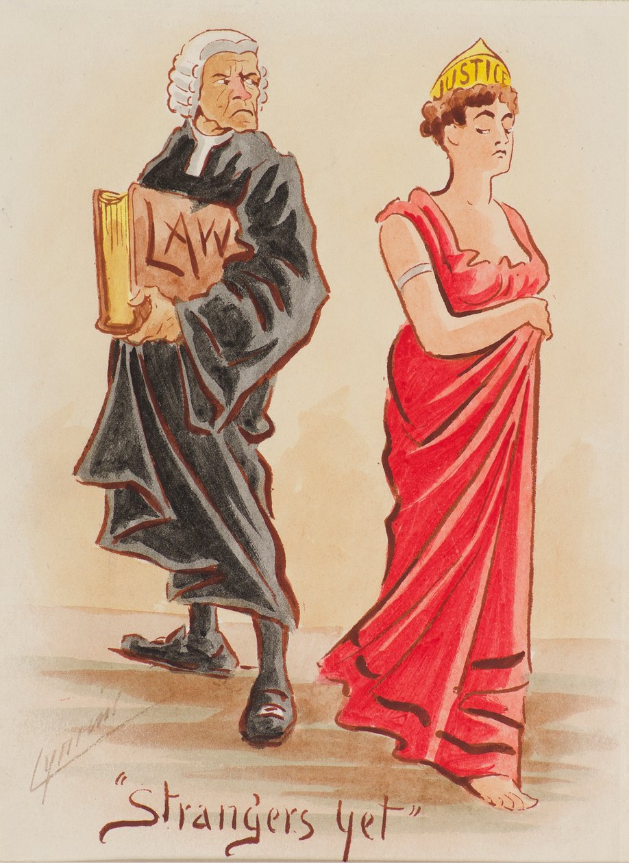 Strangers Yet (akwarela) autorstwa Martin  Anderson