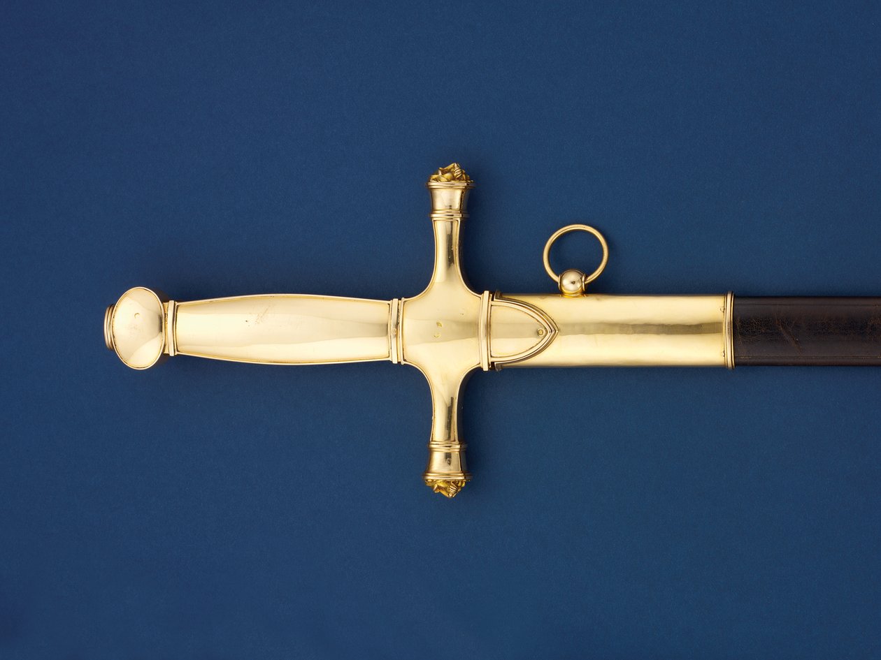 Fragment miecza Wellington-Hardinge autorstwa Martin Guillaume Biennais
