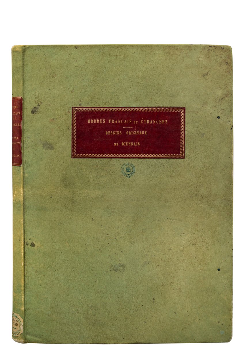 Przednia okładka zamówień francuskich i zagranicznych (okładka książki) autorstwa Martin Guillaume Biennais