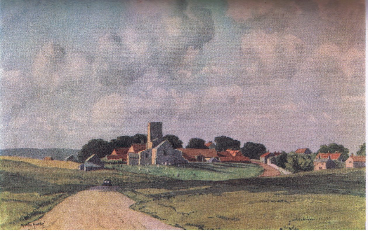 Morstan: wioska w Norfolk (kolorowi członkowie) autorstwa Martin Hardie