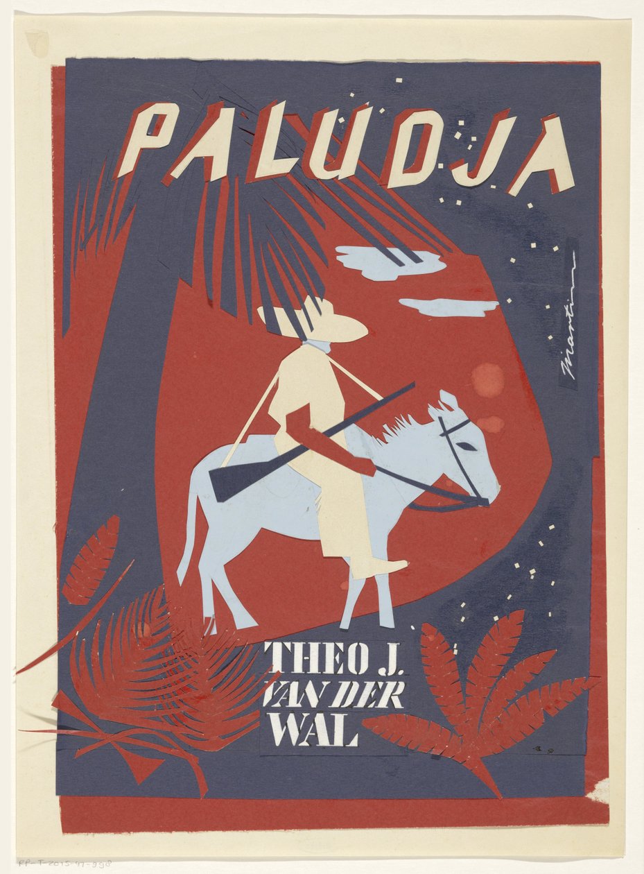 Projekt zespołu dla: Theo J. van der Wal, Paludja, rok nieznany autorstwa Martin Horwitz (signed by artist)