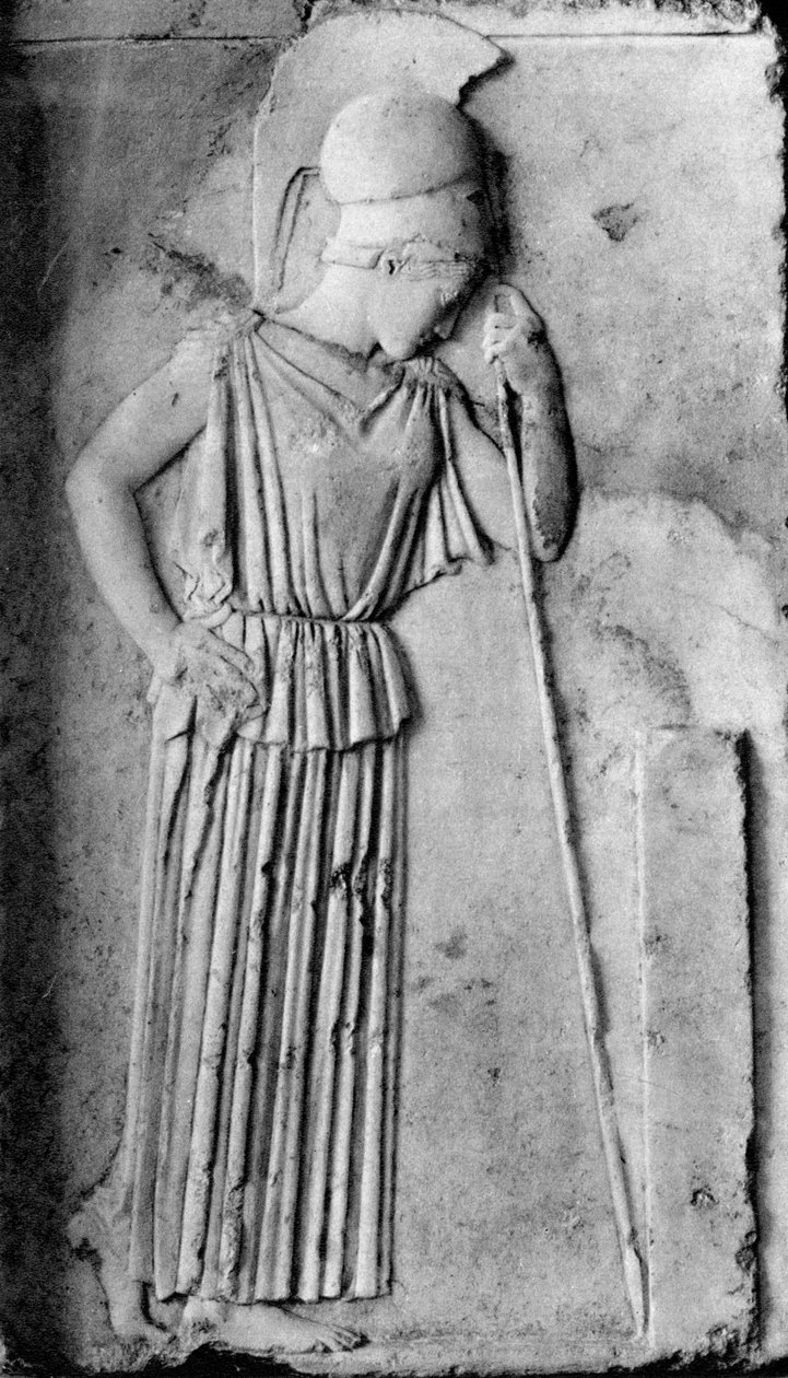 Relief AtenyMinerwy, V wiek pne, 1937. autorstwa Martin Hurlimann
