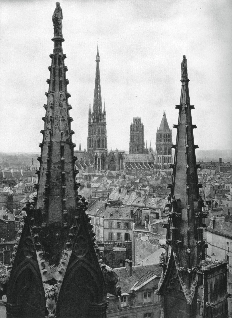 Rouen, Francja, 1937 autorstwa Martin Hurlimann