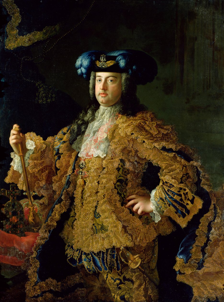 Franciszek I (1708-65) cesarz rzymski i mąż cesarzowej Marii Teresy z Austrii (1717-80), autorstwa Martin II Mytens or Meytens