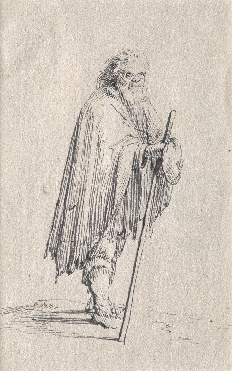 Bettler autorstwa Martin Johann Schmidt