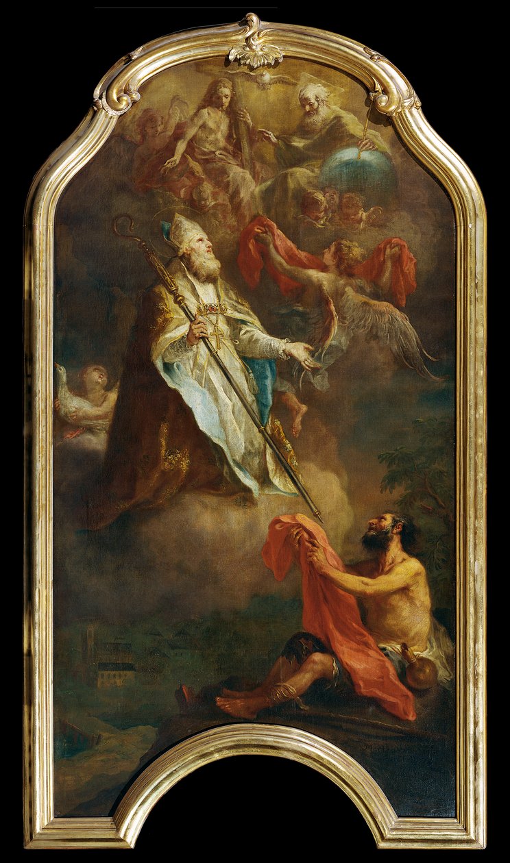 święty Marcin autorstwa Martin Johann Schmidt