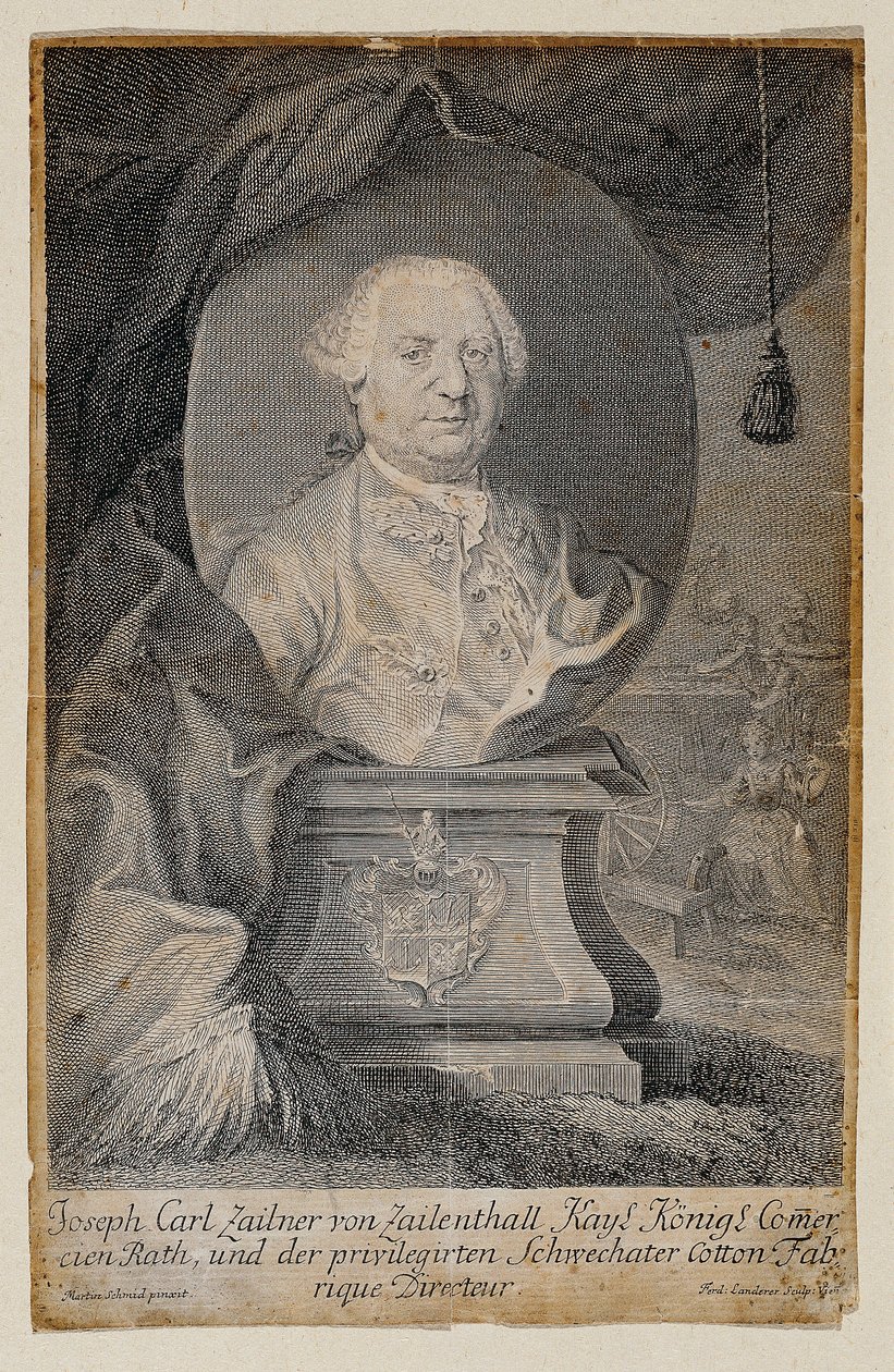 Joseph Carl Zaillner von Zailenthal autorstwa Martin Johann Schmidt