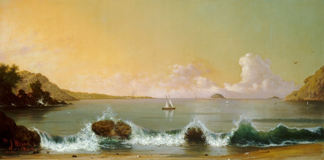 Zatoka Rio de Janeiro autorstwa Martin Johnson Heade